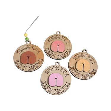 Crackin Christmas Xmas Tree Decoration - Unicorn Fart Productions